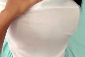 Latina Student in Uniform Gets Homemade Action
