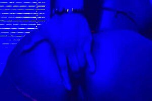 Bleu room, are you ready for this anal solo finger fuck?