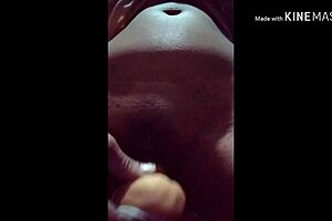 Woman enjoys solo time at home