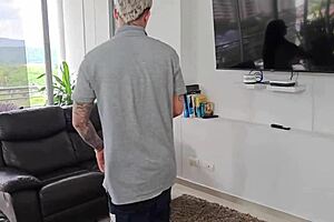 She says, I'm fucking my building manager.