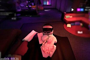 sex with follower 5: blowjob, handjob, cowgirl riding big cock, tits bouncing