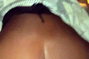 i fucked that big booty ebony teen 18+ twice today in public with her small tits bouncing