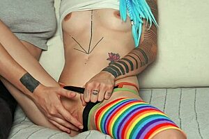 italian skinny amateur chats during tire service with dirty talk.