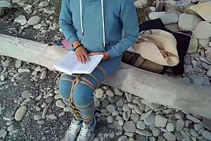 Sofi bond against the sea reading book pov