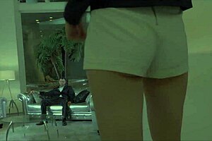 Aspen ora gets fucked bent over on couch