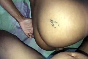 couple fuck with bent over ass and handjob