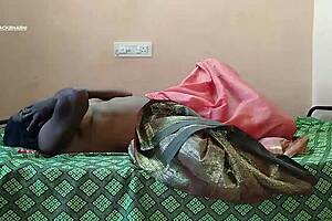 Aunt's Thirsty Smooth Pussy Gets Fingered And Sucked By Maid Wife