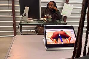 Student watches porn video in classroom.