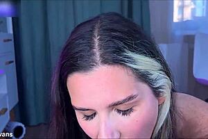 You Won't Resist My Sloppy Ball Licking Blowjob