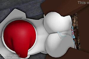 Red-Haired Whore Receives Big Black Cock Treatment