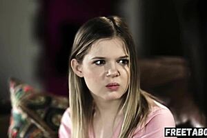 mature lesbian milf seduces curious blonde teen with juicy pussy licking and fingering