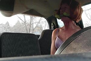 Feeling the intense punishment as I ballbust my sissy crossdresser in part 2