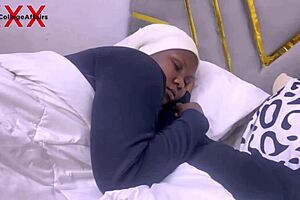 Hot threesome in dorm with big tits and wet pussy 😍