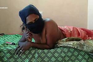 Aunt's Thirsty Smooth Pussy Gets Fingered And Sucked By Maid Wife