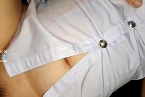 Student girl fixes grade with pussy, gets creampied by teacher 😈