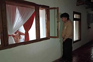 i spied on tenant and she fucked me hard