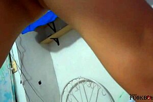 A hot stepmom gets intimate with her stepson