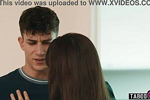 Huge tits milf Lexi Luna bangs stepson right beside husband.