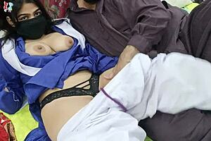 Desi student in uniform, wanna see stepfather fuck her hard?