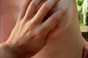 Horny Teen 18+ in Bikini Gives Oily Titjob on Public Beach, So Hot!