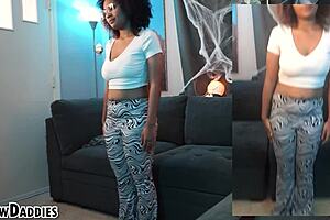 Shy black teen, Do you want this face fuck and blowjob?