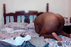 i feel her tight ass gripping my cock deep, she moans so loud