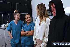 Millie Morgan lectures on risky public behavior, Jean