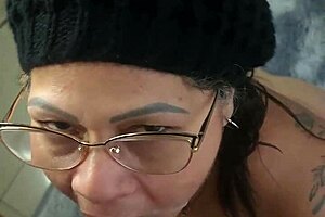 eyaculo en la cara de mi suegra