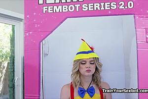 Grandpa Trying Out New Petite Teen Bot For Blowjob And Hardcore