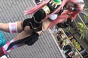 Exciting cosplay in ymly-1072 costumes!