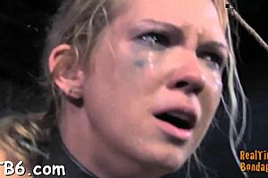 girl bent over for punishment in garage game