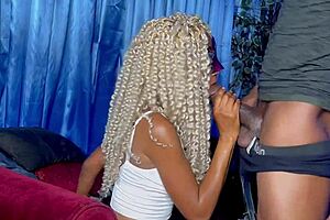 Big Guy Catches Waitress In Teasing Moment