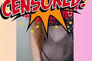 is this the real strip tease of the beautiful redhead sol megan fire?