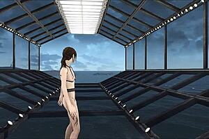 in the world of fallout 4, a fashion exhibition showcases unique outfits