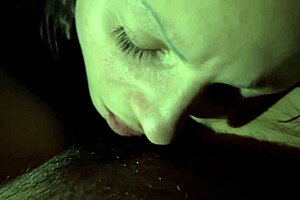 my stepsister greedily licks my hairy pussy 😋