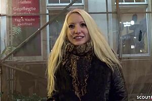 Teen From Dresden Feels Intense Anal During German Casting