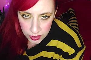 Redhead latina proposes new sexual practices in romantic joi.