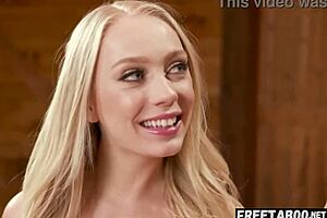 jealous stepmom is craving that big cock fucking in this ffm reality scene, check the full movie