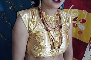 Indian Model Bhabhi Licks Pussy During Dirty Anal Creampie.