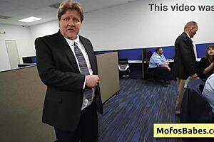 Horny office milf with nice big boobs gets naughty in her office - sasha pearl parker ambrose