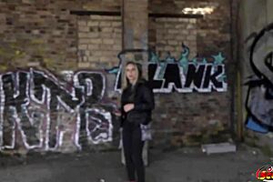 Aura sin in rough anal casting with deepthroat and gaping