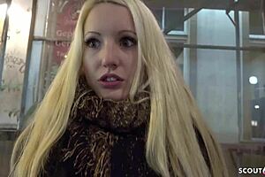 Teen From Dresden Feels Intense Anal During German Casting