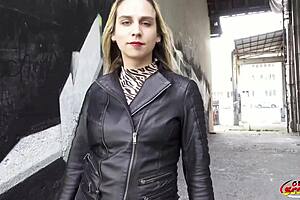 Aura sin in rough anal casting with deepthroat and gaping