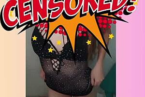 is this the real strip tease of the beautiful redhead sol megan fire?