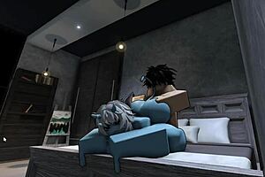 Having Rough Roblox Sex With Hot Demon!