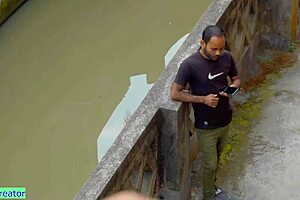 Desi devar bhabhi engages in hardcore rough sex, bent over in doggystyle