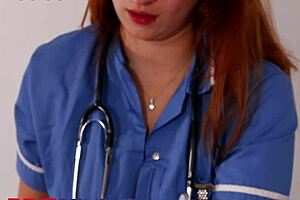 Nurse Greene Gives Patient Oily Handjob Treatment