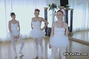 I'm obsessed with blowing my instructor's thick dick during ballerina group sessions. It's pure hardcore madness!