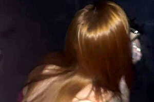 Joined My Friend at Glory Hole in Swingers House Feeling So Horny