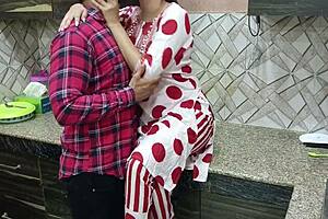 i let my curious stepson assfuck me in the kitchen